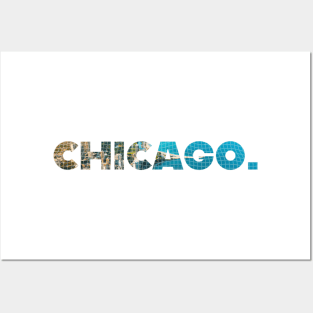 CHICAGO, City by The Lake. Posters and Art